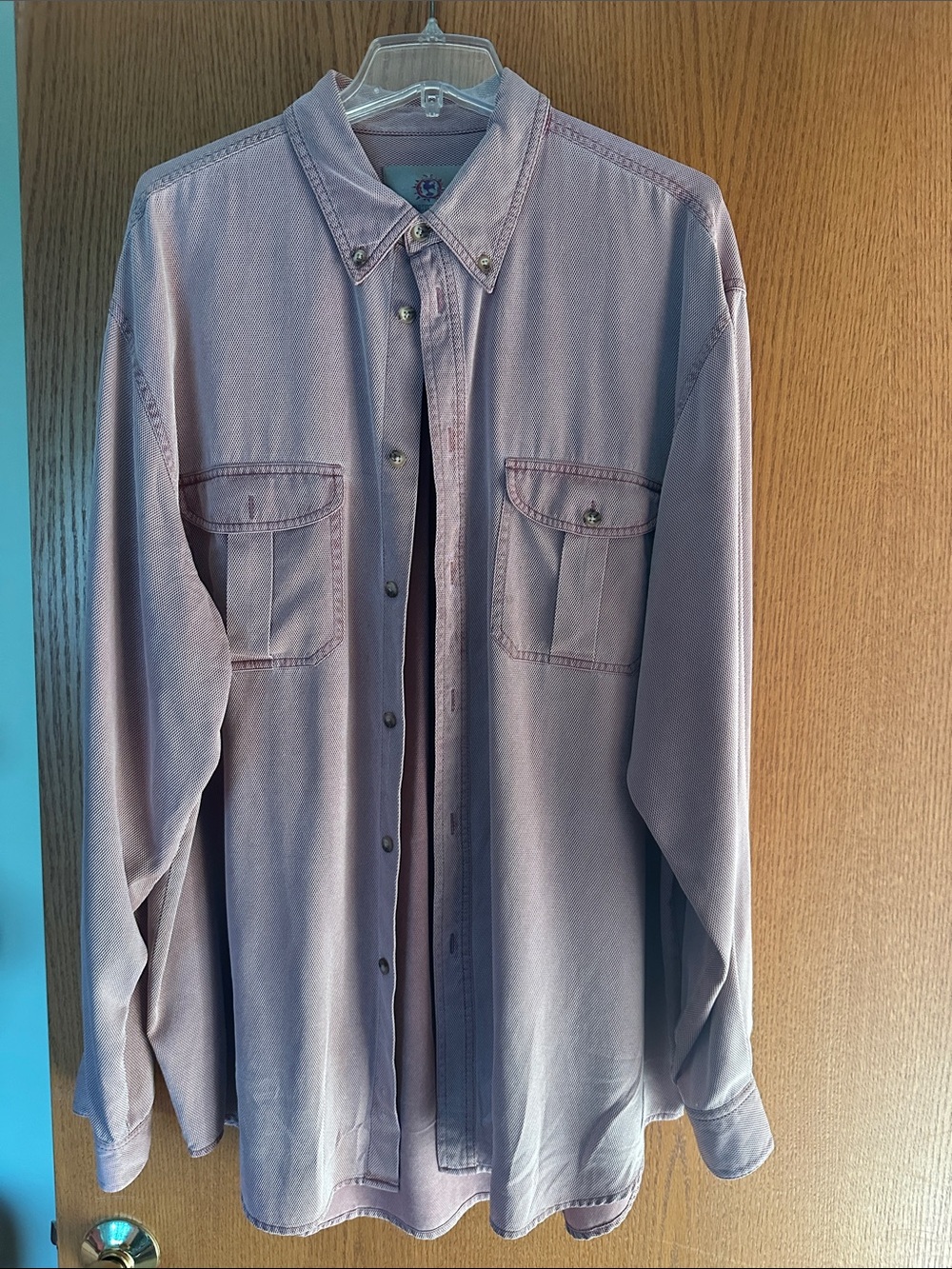 The Territory Ahead Men's Lavender Button-Down Workshirt